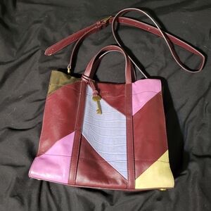 Fossil - Carmen Shopper Patchwork Purse